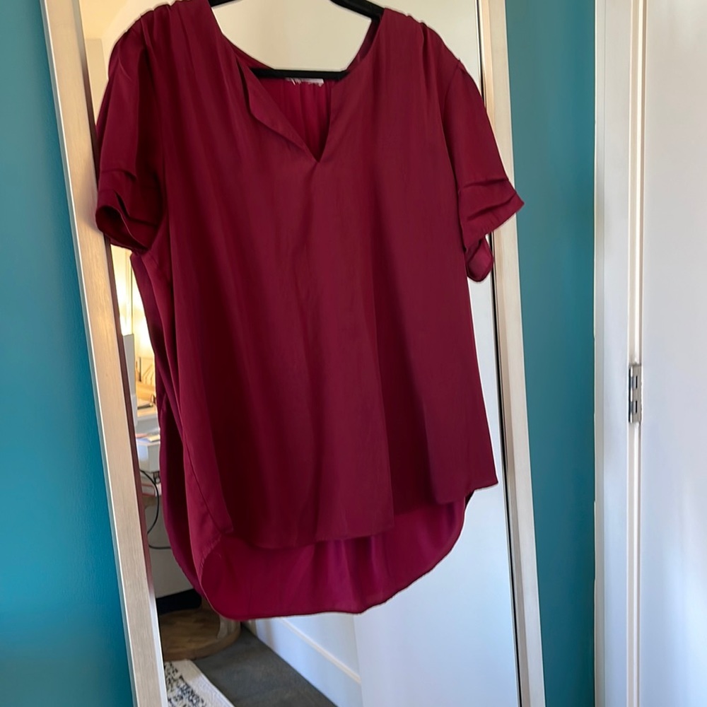 Silk like blouse